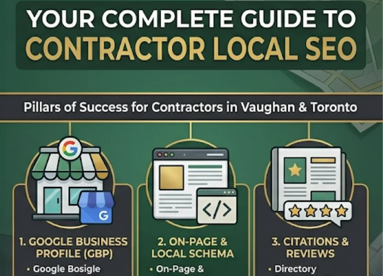 Contractor Google Business Profile dashboard